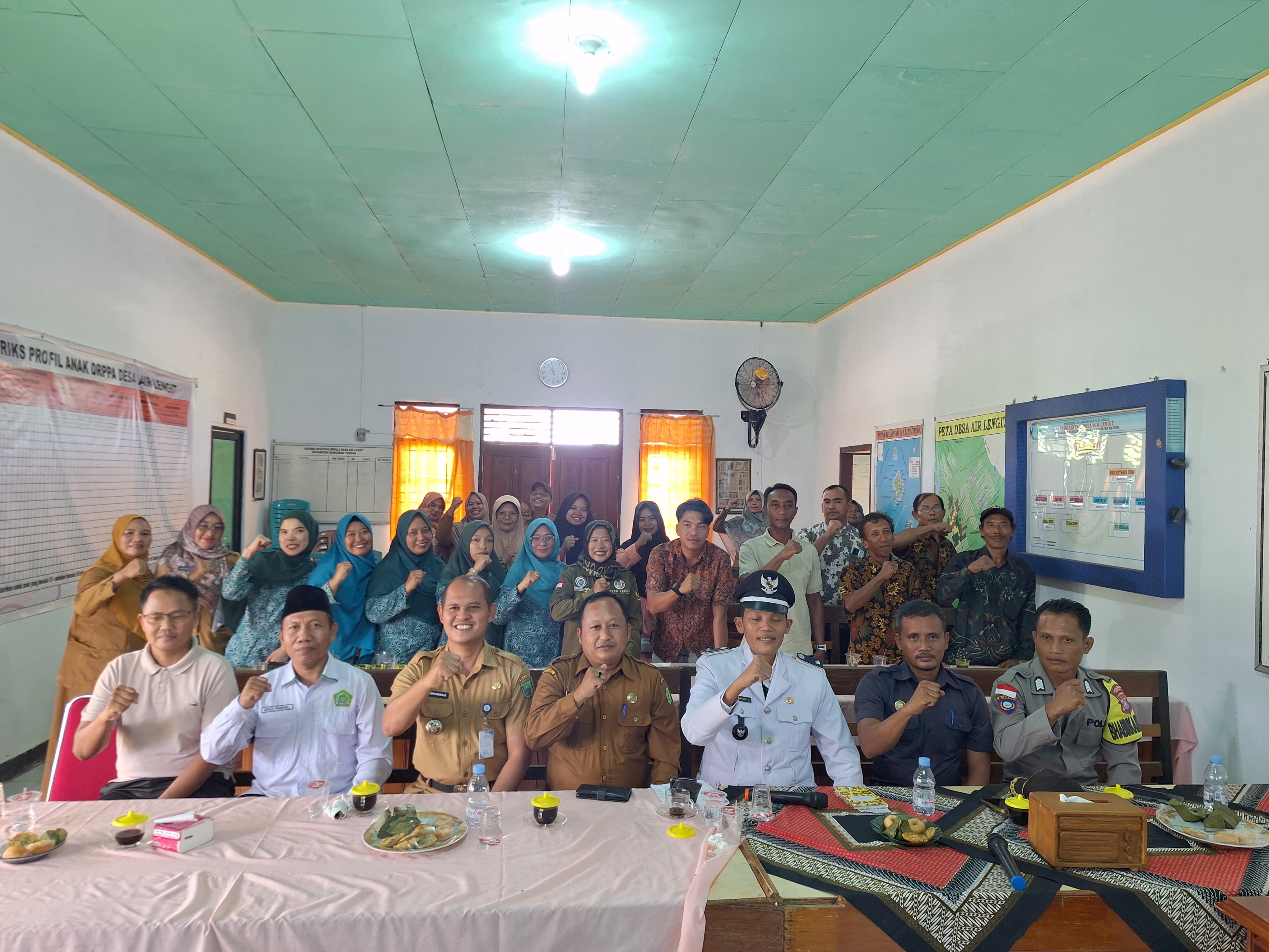 Dukung Desa Air Lengit dalam Penjaringan Desa/Kelurahan Terbaik Tingkat Provinsi, KUA Bunguran Tengah Perkuat Sinergi